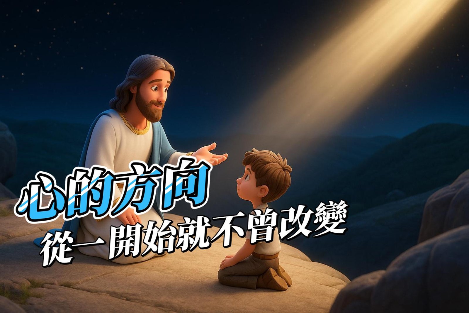 閱讀有關該文章的更多信息 詩歌《孩子與神的呢喃》心的方向，從一開始就不曾改變