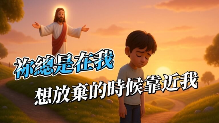 《當我不想再努力了》療癒詩歌｜疲憊時的安靜敬拜｜基督教靈修音樂