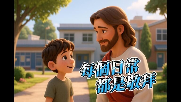 《每個日常都是敬拜》基督教詩歌｜生活即敬拜｜孩子也能懂的敬拜讚美
