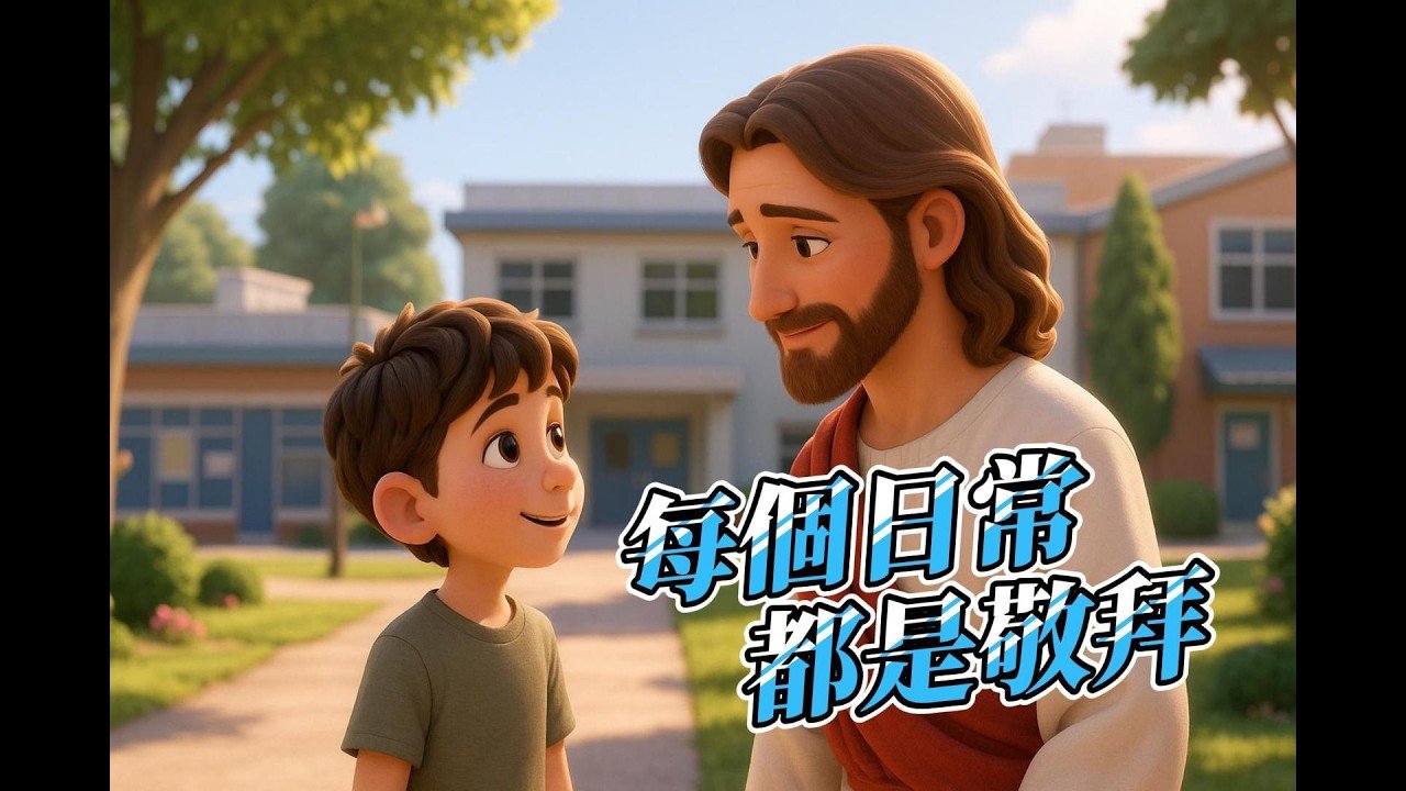 You are currently viewing 《每個日常都是敬拜》基督教詩歌｜生活即敬拜｜孩子也能懂的敬拜讚美