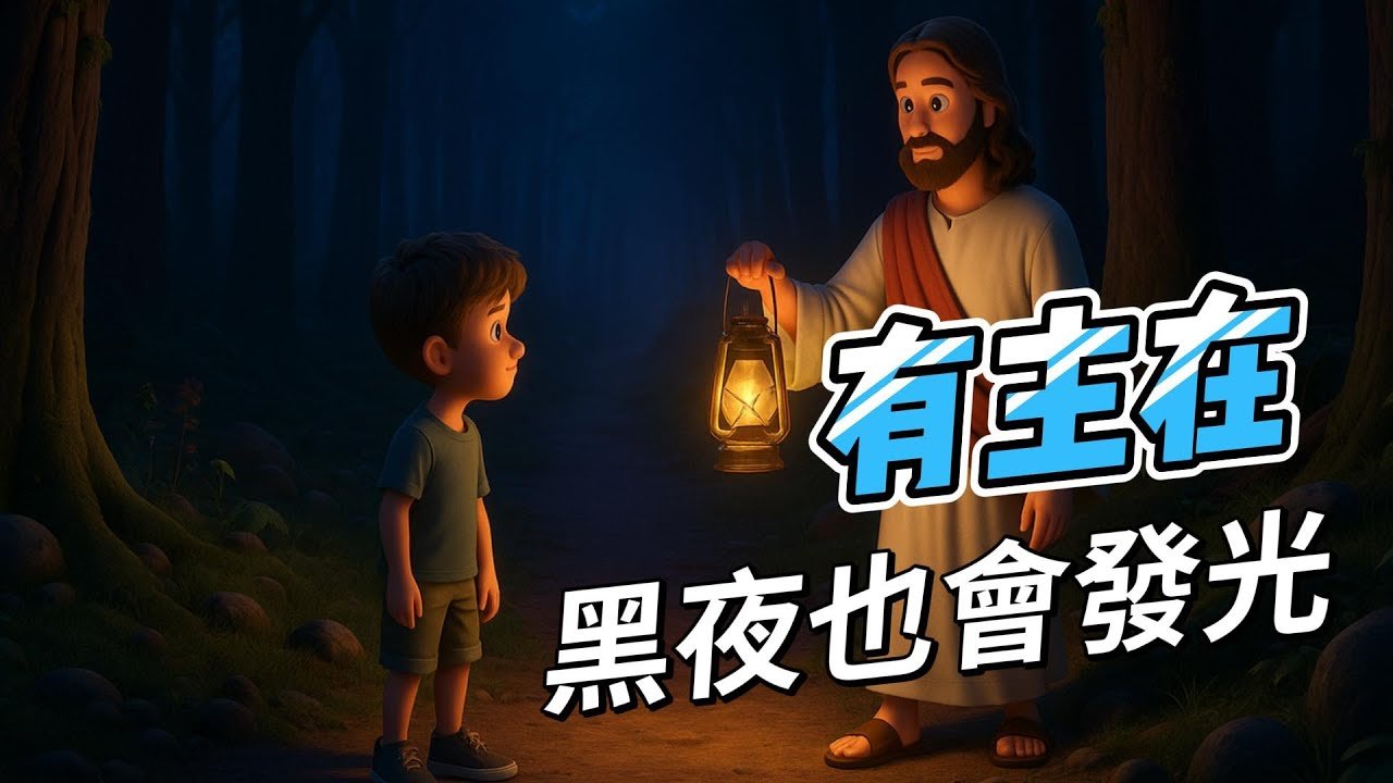 You are currently viewing 《有主在黑夜也會發光》基督教詩歌｜孩子與神的呢喃｜害怕時的安慰詩歌