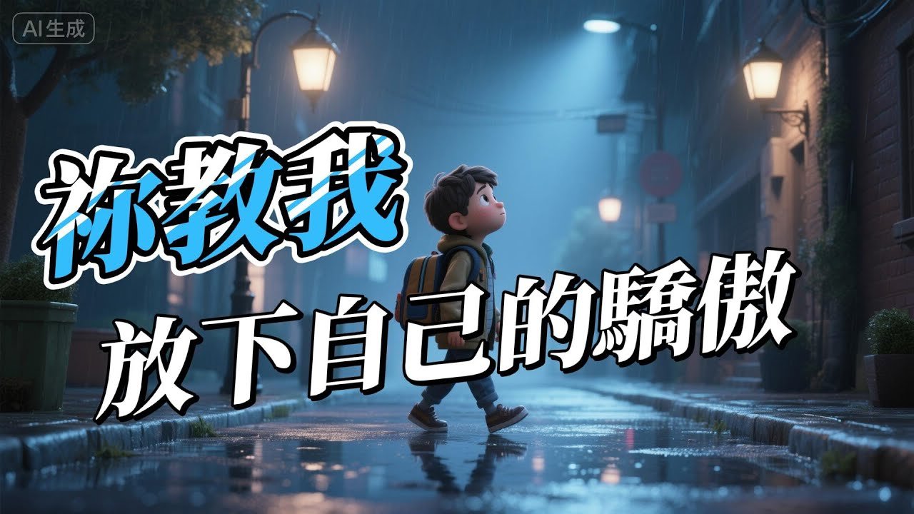 Read more about the article 《祢教我放下自己的驕傲》基督教詩歌｜主的愛不是責備而是溫柔的擁抱｜學會依靠