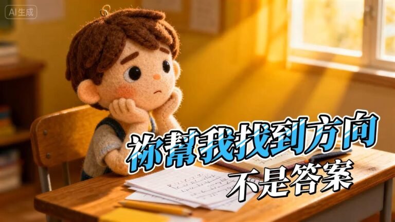 《祢幫我找到方向，不是答案》基督教詩歌｜信心不是知道一切而是仍然願意相信｜靈修音樂