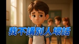 Read more about the article 《我不講人壞話》基督教詩歌｜孩子與神的呢喃｜管住舌頭的溫柔練習