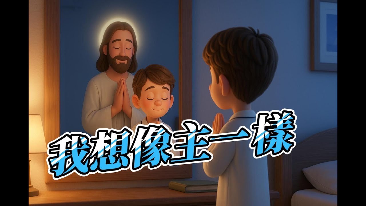 You are currently viewing 《我想像主一樣》基督教詩歌|孩子與神的呢喃|主說我已經很好 敬拜詩歌