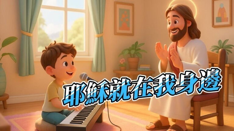 《耶穌就在我身邊》10首詩歌合輯｜孩子與神的呢喃｜孩子眼中的信仰風景