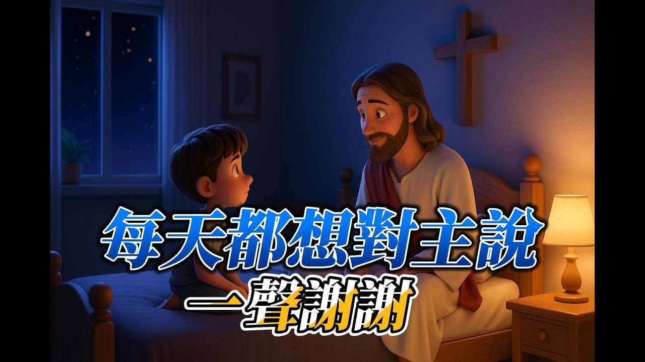 You are currently viewing 《每天,我都想對主說一聲謝謝》10首詩歌合輯|孩子與神的呢喃|感恩禱告