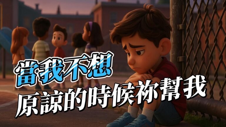 《當我不想原諒的時候，祢幫我》基督教詩歌｜孩子與神的呢喃｜原諒與醫治詩歌
