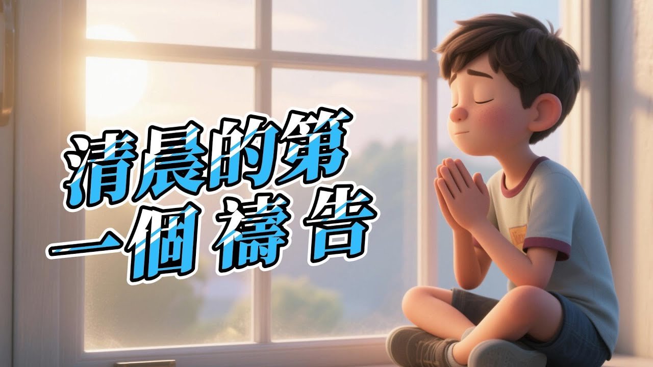You are currently viewing 《清晨的第一個禱告》基督教詩歌｜太陽升起時向主說早安｜孩子清晨敬拜系列